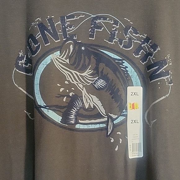 Croft & Barrow Men's Fishing T-shirt, Size XXL - Picture 2 of 3